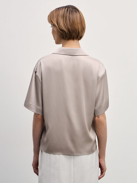 блузка женская Zarina 4327100302-62, размер S (RU 44), цвет бежевый блузка женская, 4327100302 - фото 5