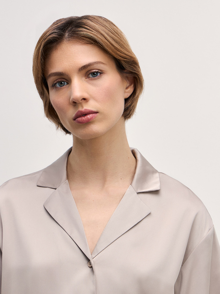 блузка женская Zarina 4327100302-62, размер S (RU 44), цвет бежевый блузка женская, 4327100302 - фото 6