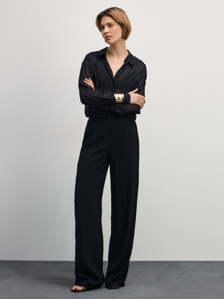 брюки женские Zarina 4327202709-50, размер S (RU 44), цвет черный