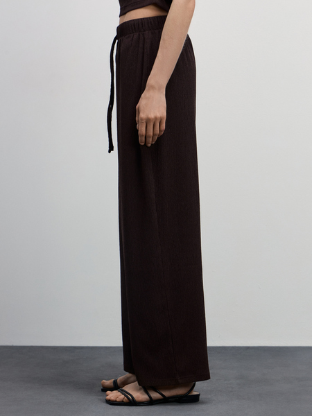 брюки женские Zarina 4327204704-27, размер M (RU 46), цвет тёмно-коричневый брюки женские, 4327204704 - фото 3