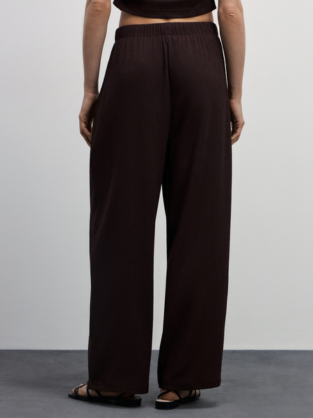 брюки женские Zarina 4327204704-27, размер M (RU 46), цвет тёмно-коричневый брюки женские, 4327204704 - фото 4