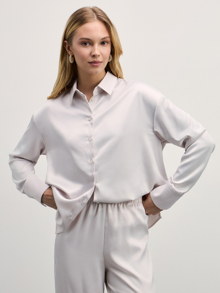 блузка женская Zarina 4327207307-61, размер XS (RU 42), цвет кремовый/светлый беж
