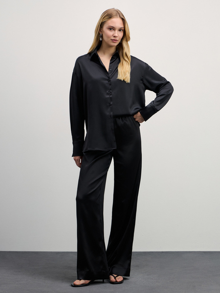 брюки женские Zarina 4327207705-50, размер L (RU 48), цвет черный