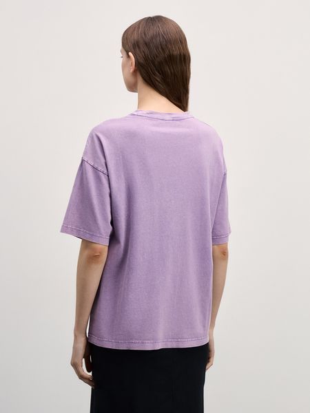 футболка женская Zarina 4327572472-87, размер XS (RU 42), цвет лаванда футболка женская, 4327572472 - фото 5
