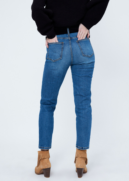 Укороченные джинсы  - фото 3