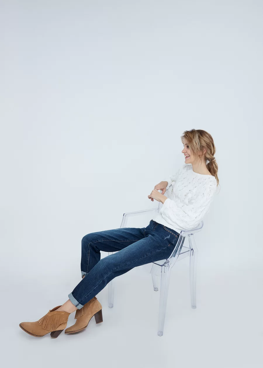Джинсы mom fit 9123437737-103 - фото 1