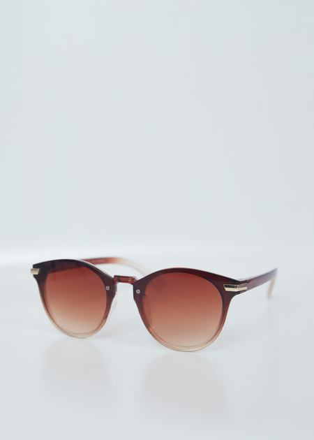 Солнцезащитные очки с оправой градиент - фото 2