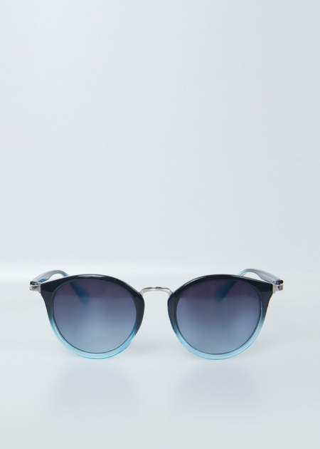 Солнцезащитные очки в цветной оправе-градиент - фото 4