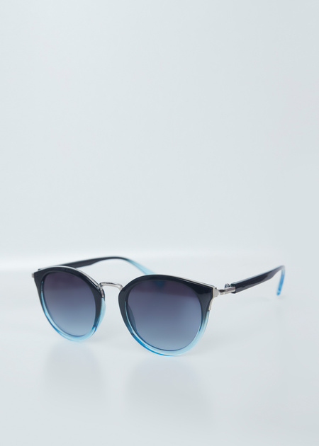 Солнцезащитные очки в цветной оправе-градиент - фото 5