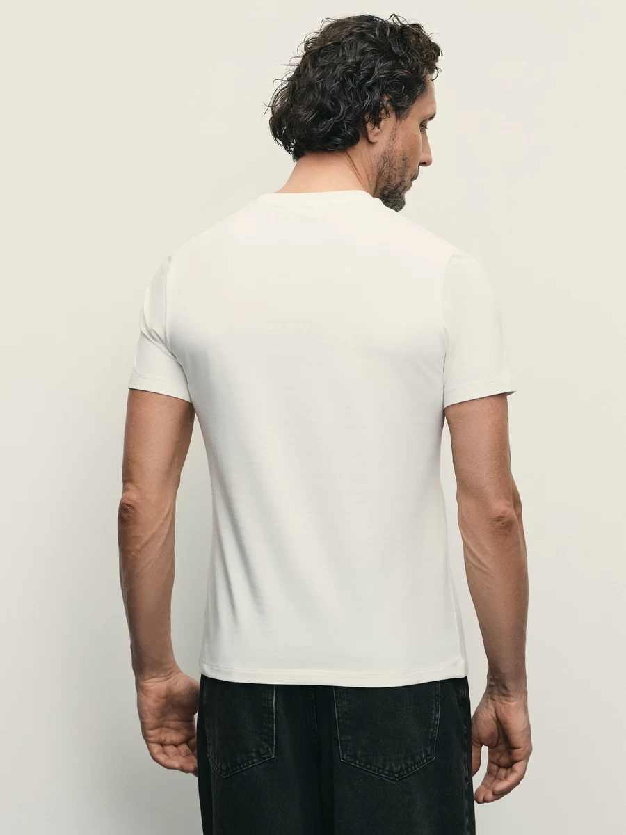 Базовая футболка slim fit M_SLIM_02_25-1 - фото 5