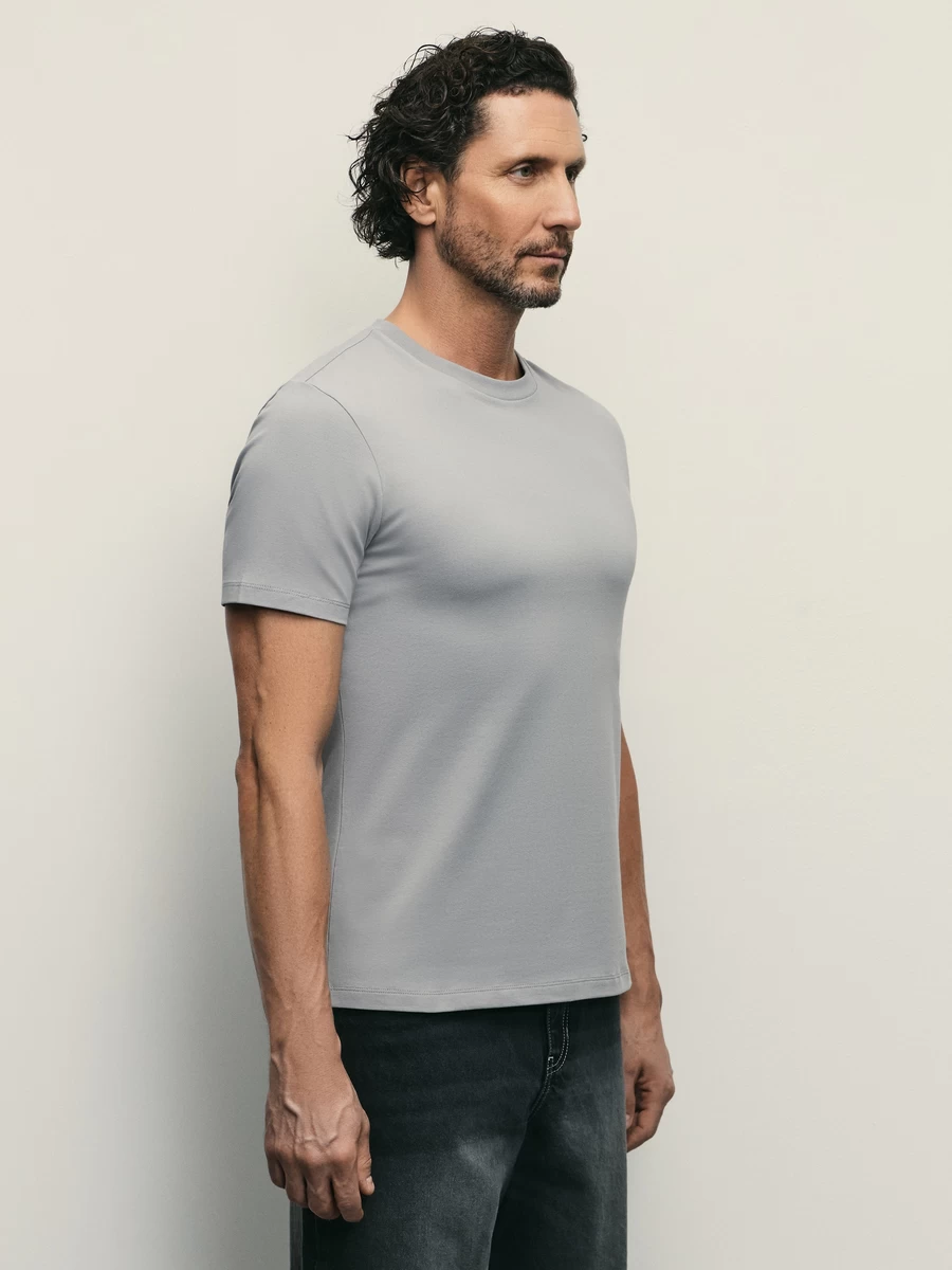Базовая футболка slim fit M_SLIM_02_25-32 - фото 4