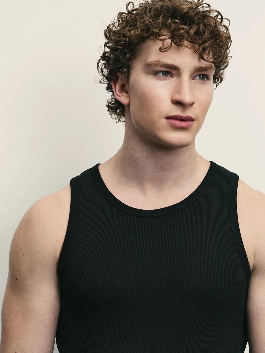 Майка slim fit M_TANK_04_25-50 - фото 6