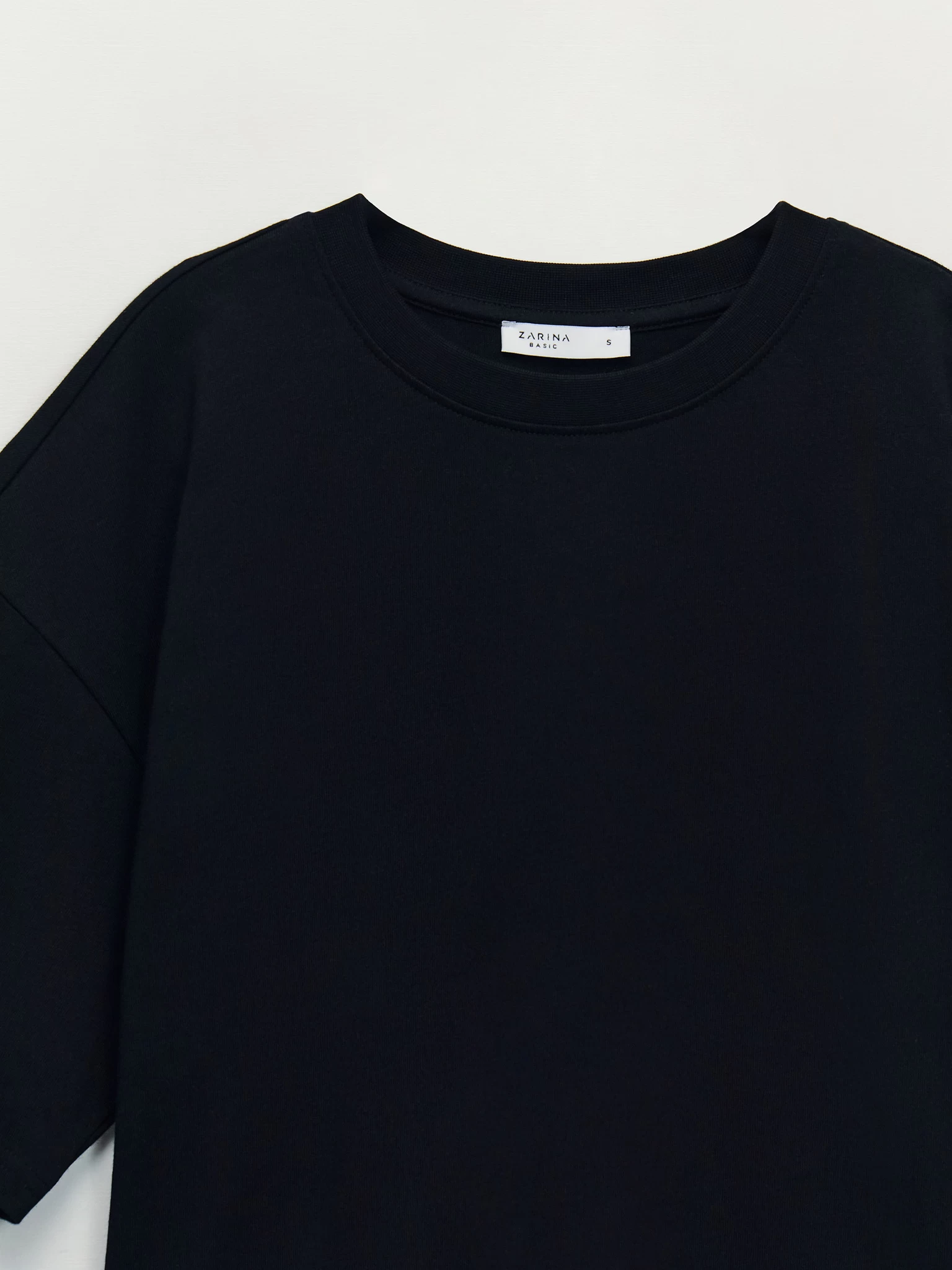 Базовая футболка оверсайз из хлопка OVERSIZE0426-50 - купить в