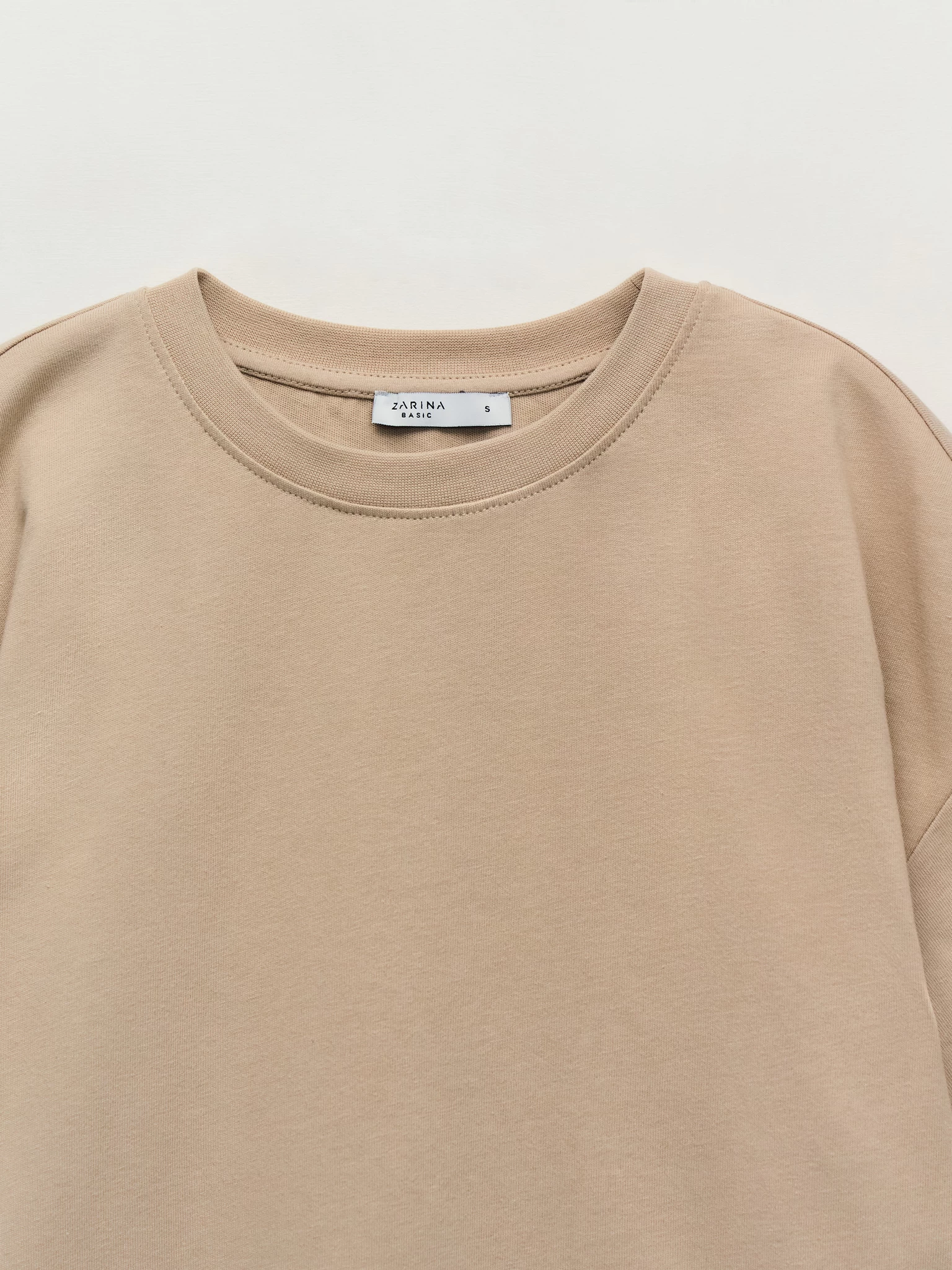 Базовая футболка оверсайз из хлопка OVERSIZE0426-62 - купить в