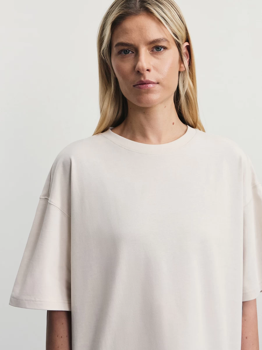 Базовая футболка свободного кроя W_OVERSIZE3-60 - фото 6