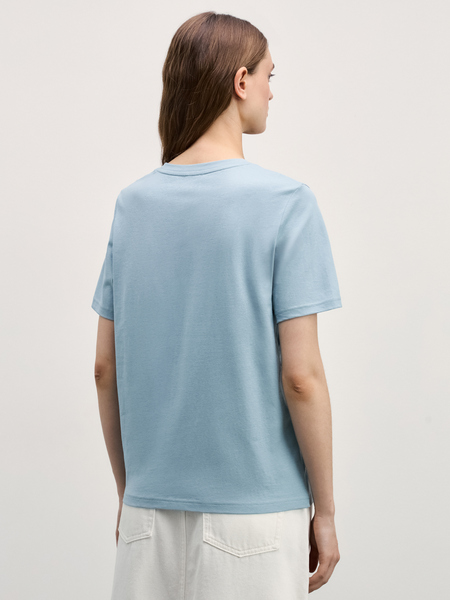футболка женская Zarina W_REGULAR2-163, размер XL (RU 50), цвет лазурный футболка женская, W_REGULAR2 - фото 5