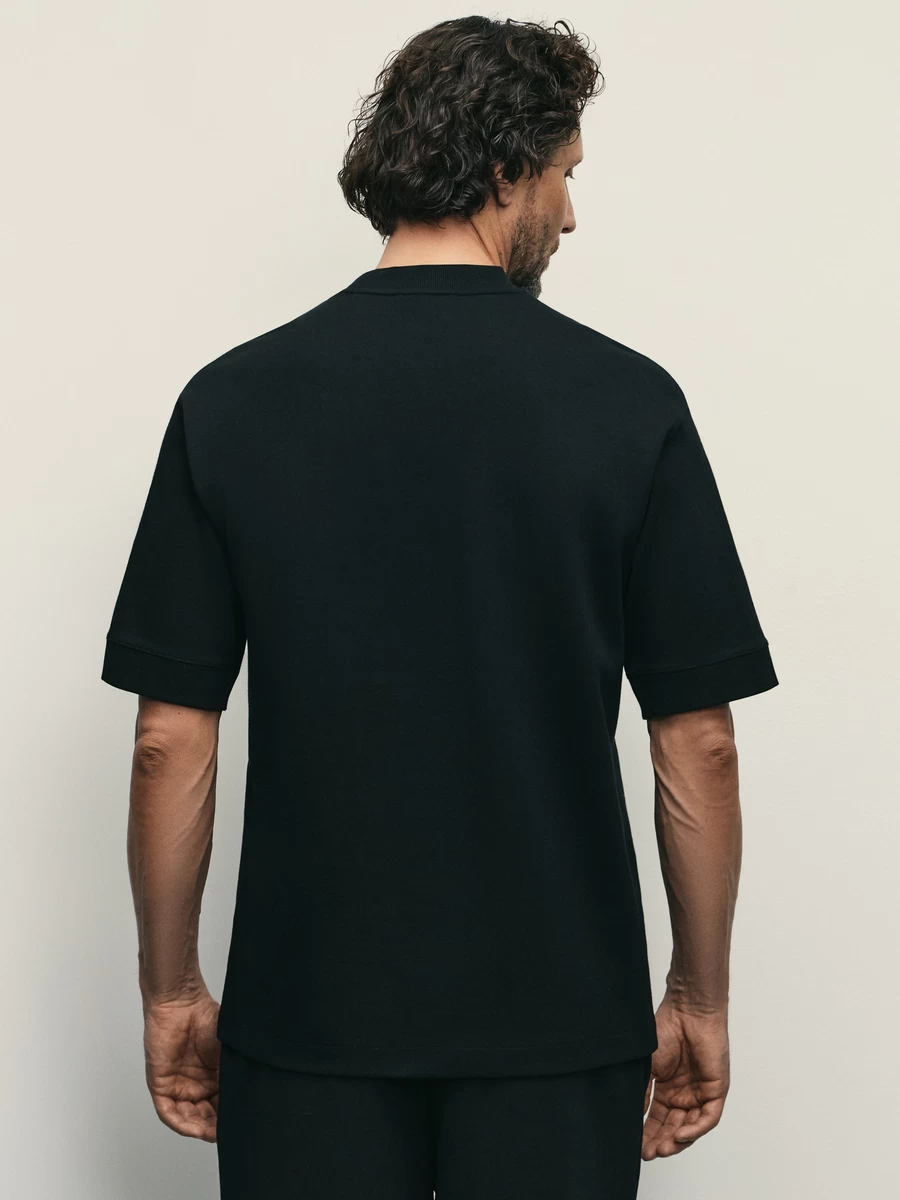 Футболка relax fit из плотного трикотажа ZR2503043404-50 - фото 5