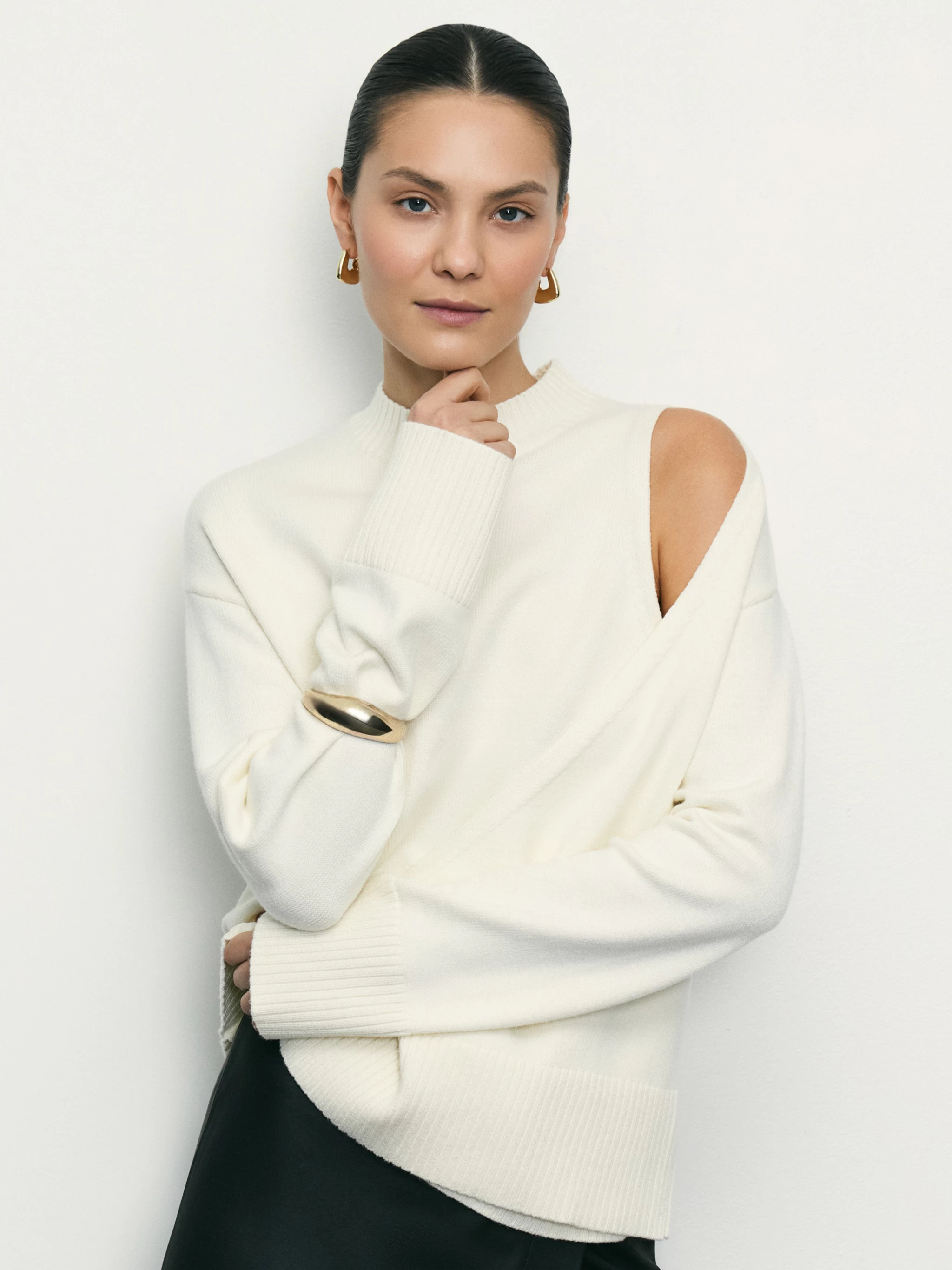 ZARINA Джемпер с вискозой в составе