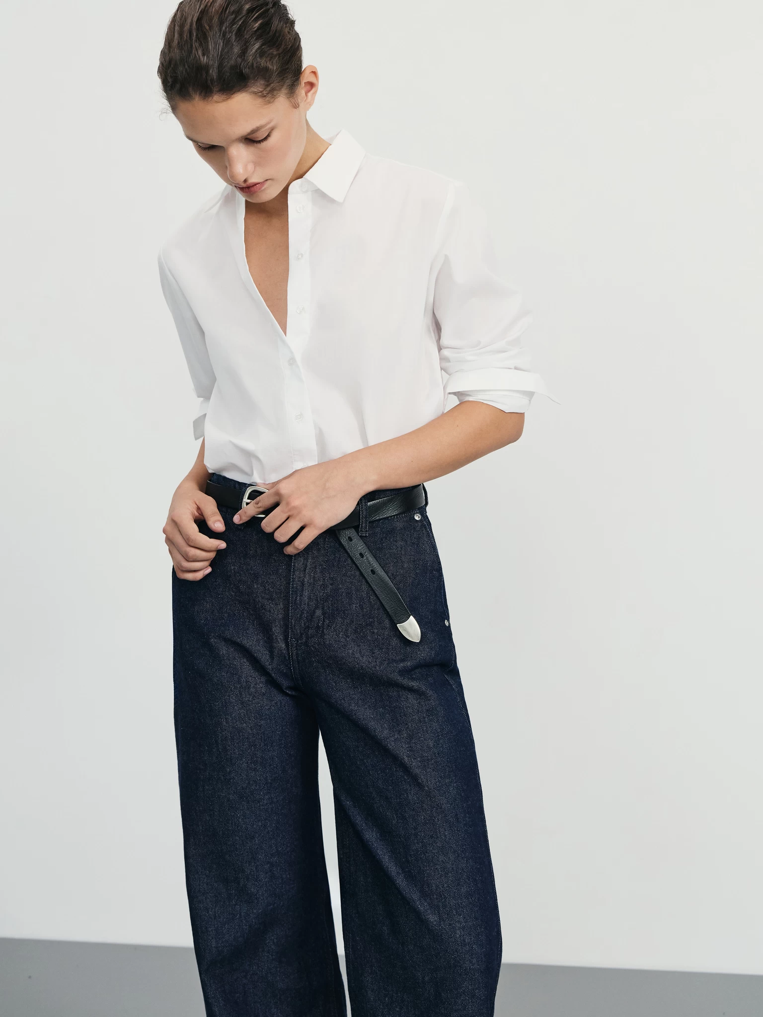 ●TINA Джинсы wide leg с высокой посадкой ZR2509092328-106 - купить в