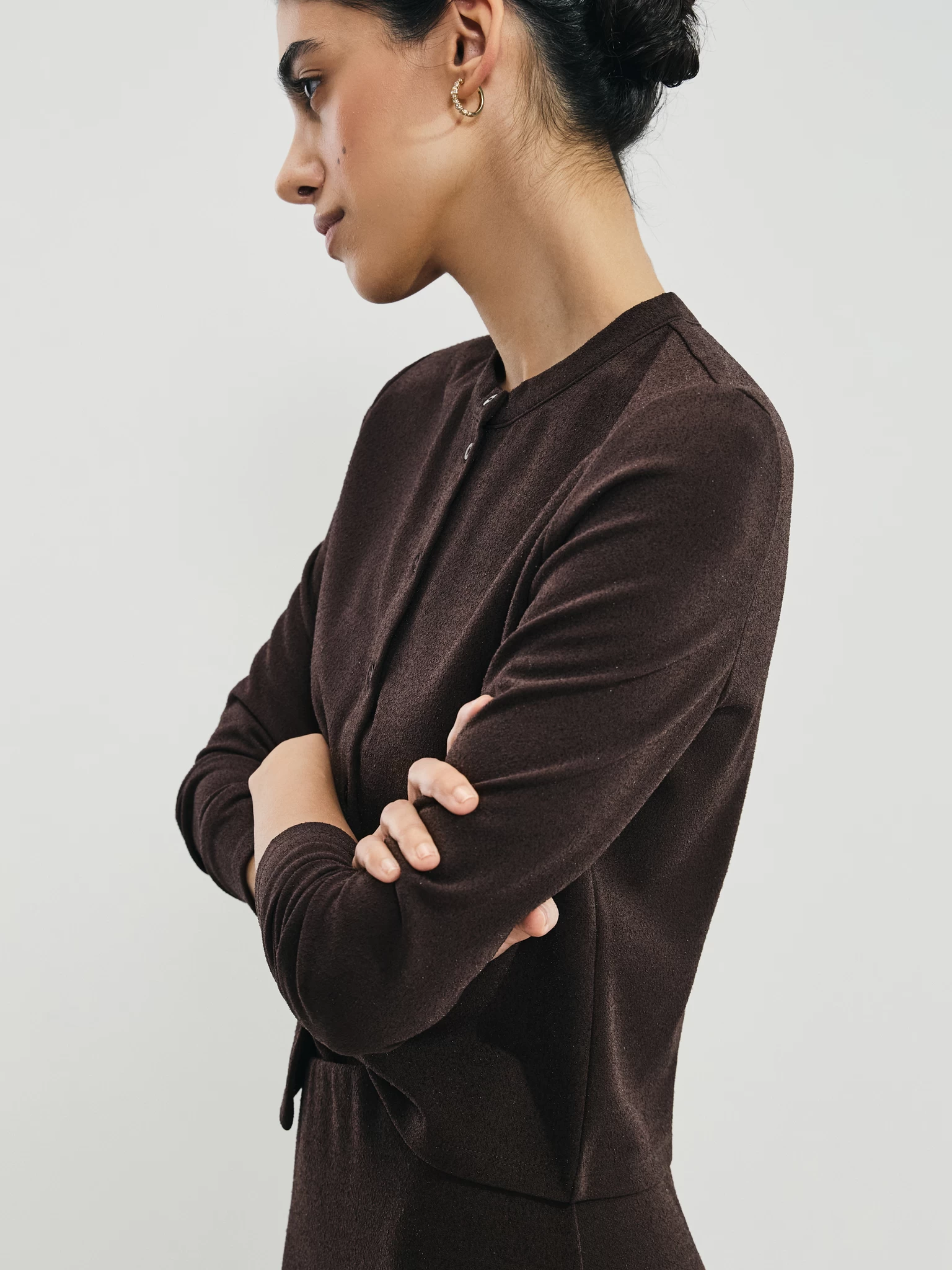 Кардиган с люрексом ZR2512013405-27 - купить в интернет-магазине