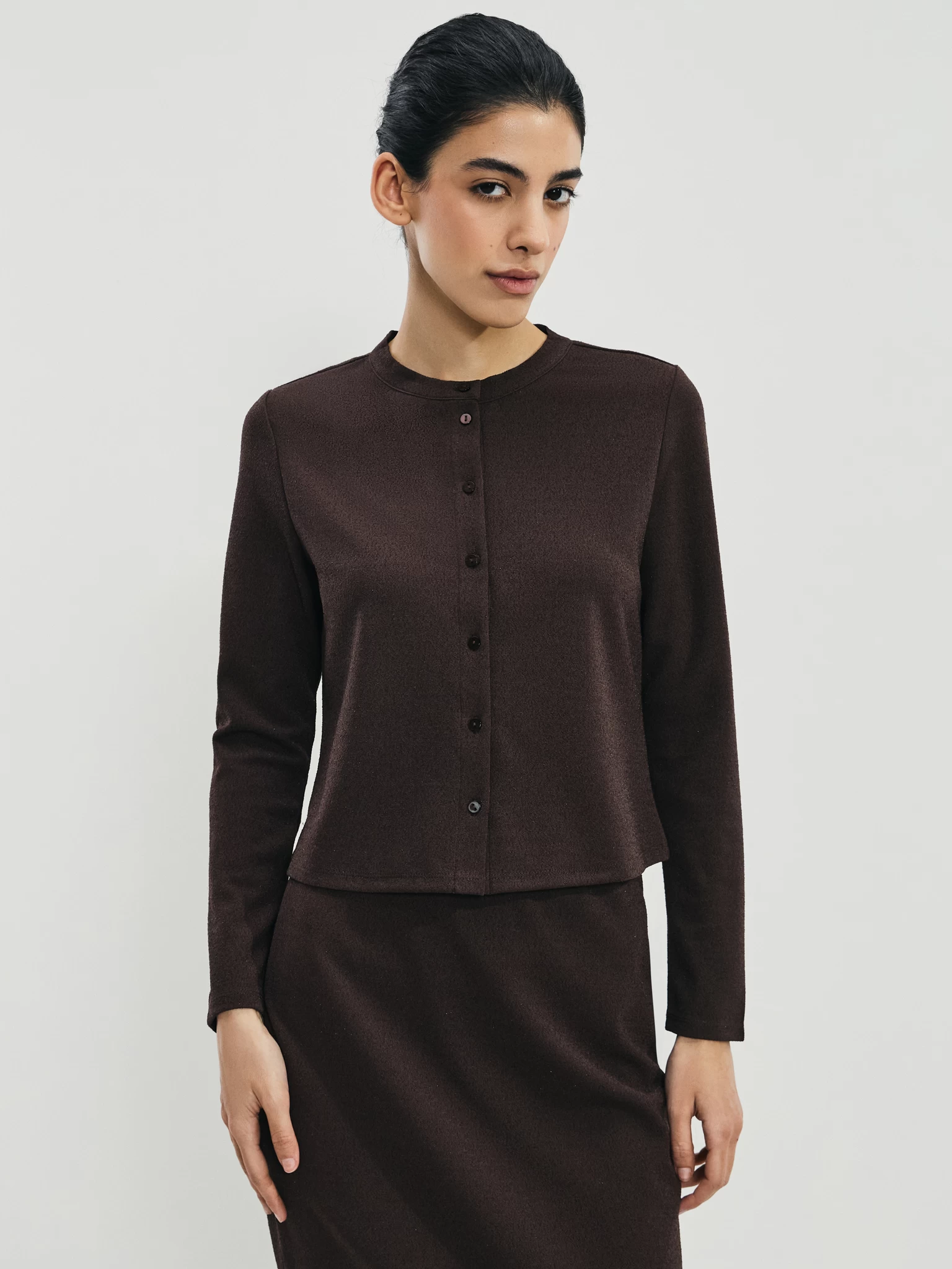 Кардиган с люрексом ZR2512013405-27 - купить в интернет-магазине