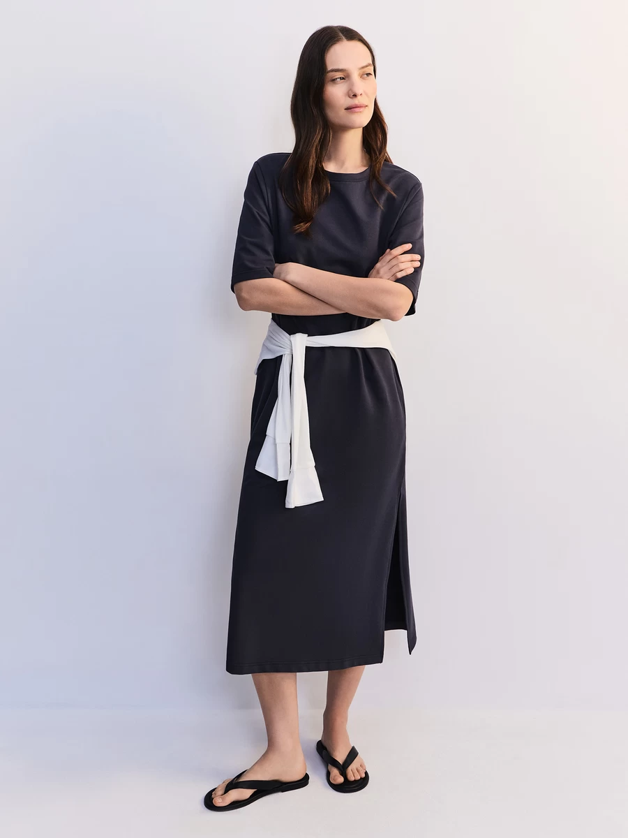 Платье-футболка из хлопка