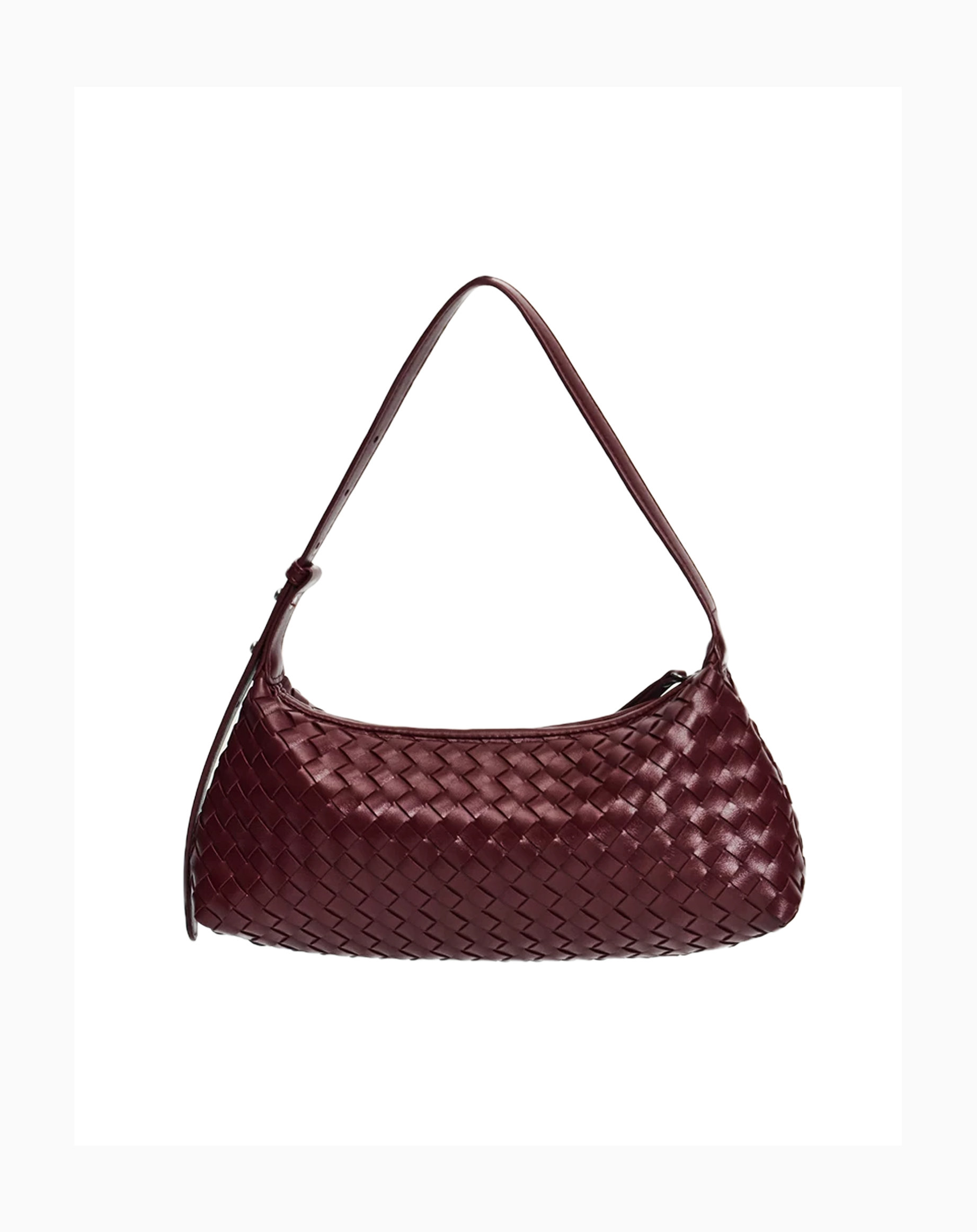 Сумка-хобо с плетением